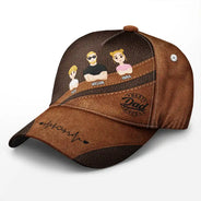Meilleur papa de tous les temps - Cadeau d'anniversaire, cadeau d'amour pour père, grand-père, grand-père - Casquette classique personnalisée 