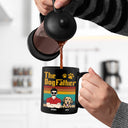 Le Père Chien - Cadeau pour papa chien, amoureux des chiens - Mug noir personnalisé