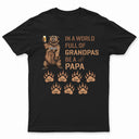 Be A Papa Bear - Gift For Dad, Father, Grandpa, Grandfather - Personalized T Shirt