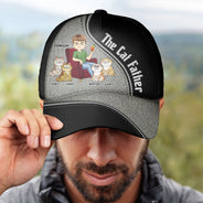 Le Père Chat - Casquette Classique Personnalisée 