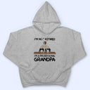 Je ne suis pas à la retraite, je suis un grand-père professionnel - T-shirt personnalisé