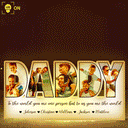 Custom Photo To The World You Are One Person - Personalized Custom Shaped Photo Light Box