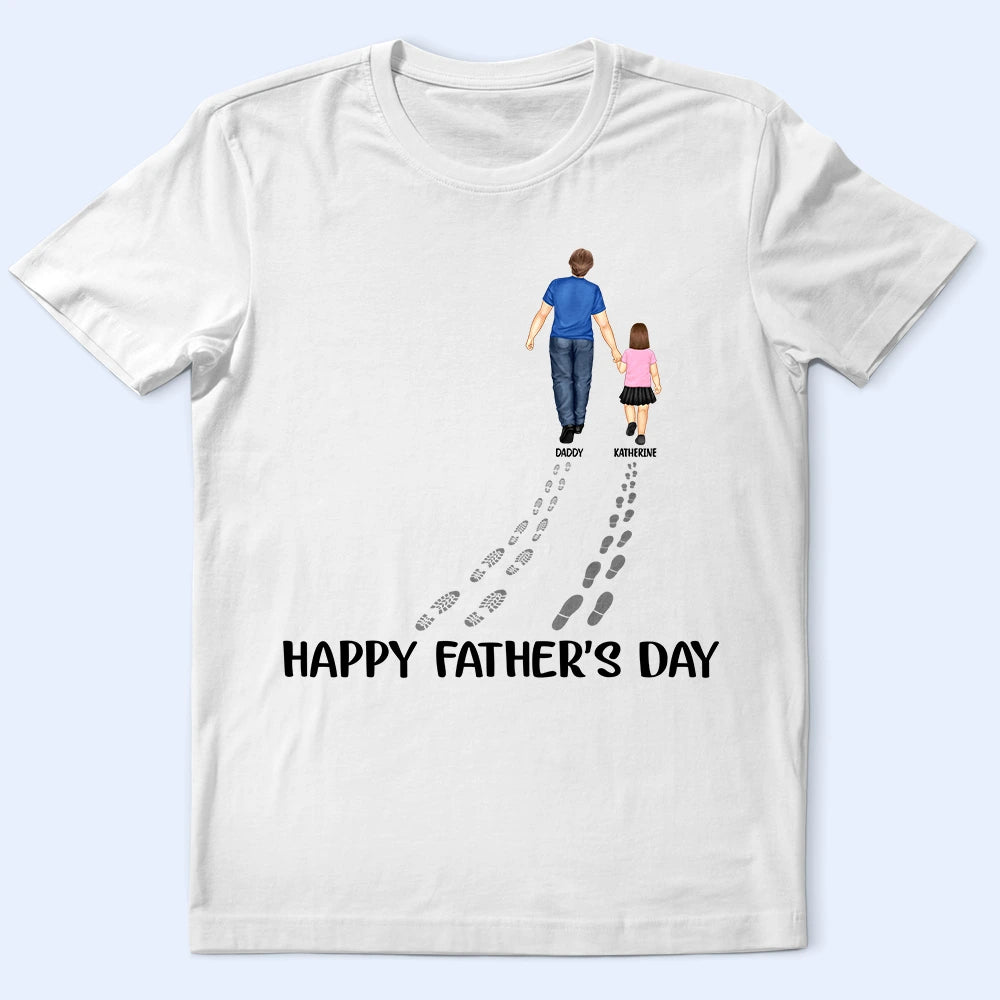 Happy Father's Day Best Dad Ever - Personalized T Shirt