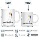 Happy Father's Day Best Dad Ever - Personalized Mug