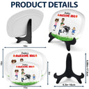 Assiette à griller Awesome BBQ - Assiette personnalisée