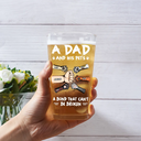 A Bond That Can't Be Broken Pet Dad - Personalized Beer Glass