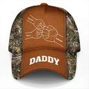 Grandpa Papa Daddy Fist Bump - Personalized Classic Cap