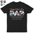 Custom Photo Dear Dad You're The World To Us - Personalized T Shirt