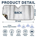 Custom Photo Have Fun Together - Personalized Auto Sunshade