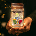 Home Is Where We Park It Camping - Personalized Mason Jar Light