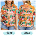 Custom Photo Ready To Go To The Beach Pet Face - Personalized Hawaiian Shirt