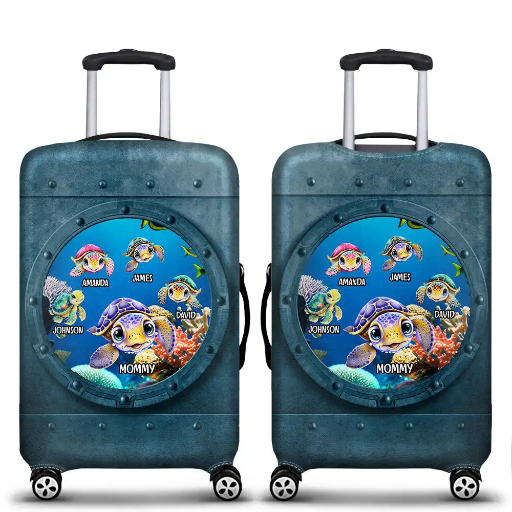 It luggage turtle print shop