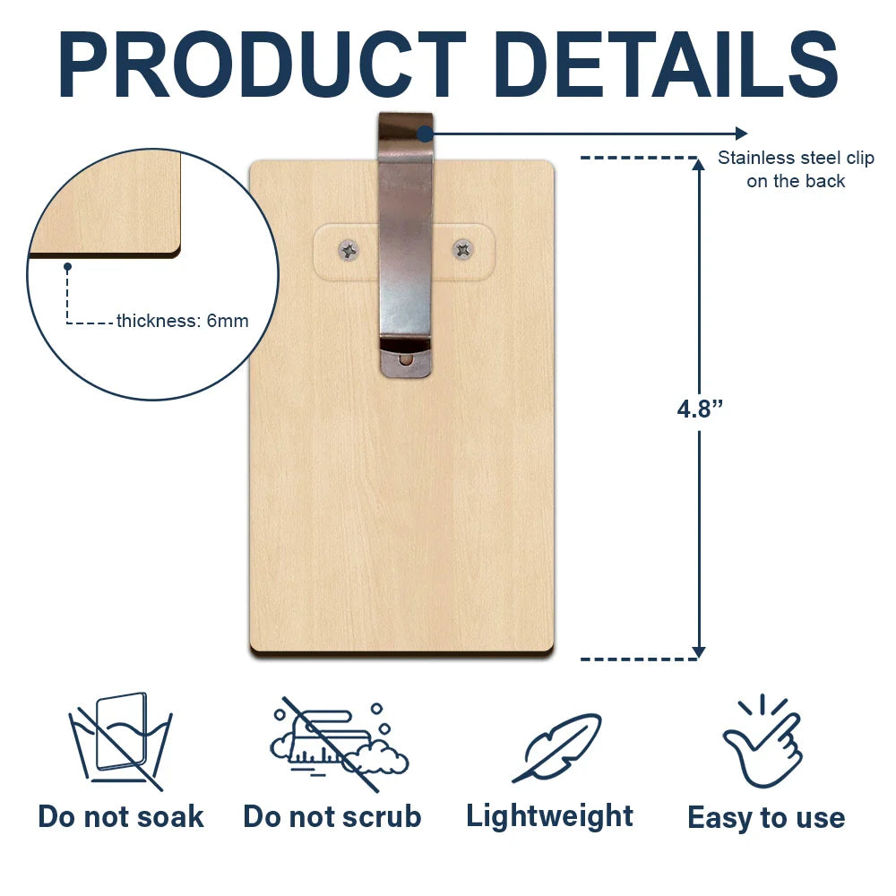 Custom Photo Police Firefighter Nurse Doctor Badge - Personalized Custom Shaped Car Visor Clip