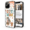 Dog Mom - 3D Inflated Effect Printed Personalized Clear Phone Case