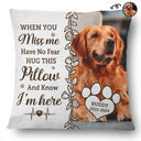 Custom Photo Dog Cat You Would Have Lived Forever - Personalized Pillow