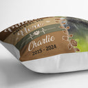 Custom Photo Dog Cat When You Miss Me - Personalized Pillow