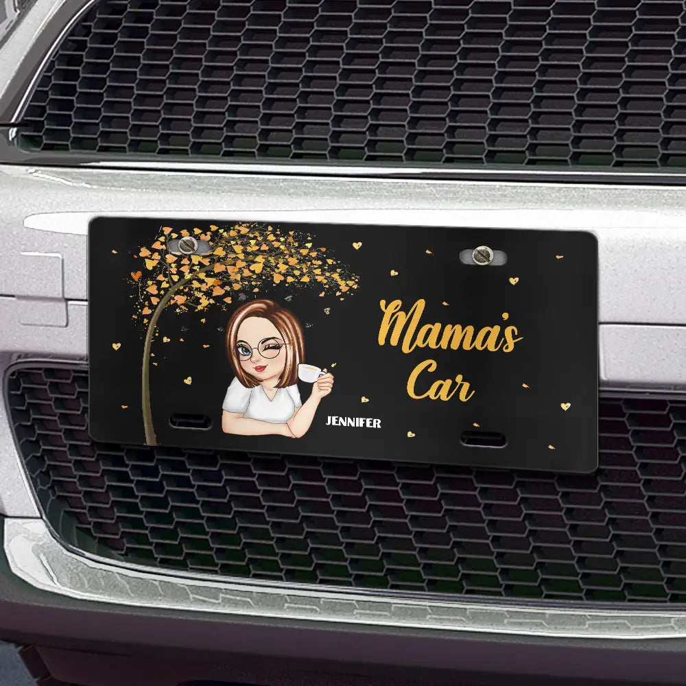 Voiture de grand-mère - Plaque d'immatriculation personnalisée 
