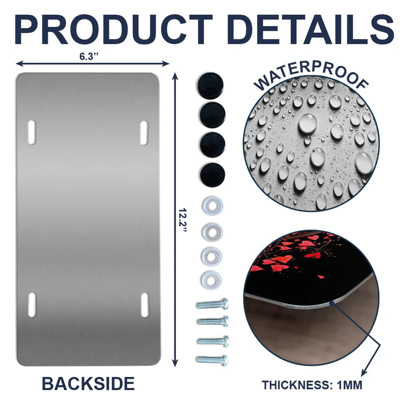 Grandma's Car - Personalized License Plate