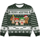 Merry Woofmas Dog Lovers - Personalized Unisex Ugly Sweater
