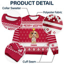 Merry Woofmas Dog Lovers - Personalized Unisex Ugly Sweater