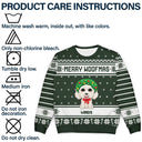 Merry Woofmas Dog Lovers - Personalized Unisex Ugly Sweater