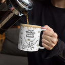 First My Daughter Forever My Friend Mother Daugher - 3D Inflated Effect Printed Mug, Personalized White Edge-to-Edge Mug