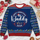 First Christmas As Christmas Family - Personalized Unisex Ugly Sweater