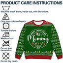 First Christmas As Christmas Family - Personalized Unisex Ugly Sweater