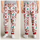 Custom Photo Girly Christmas - Personalized Pajamas Pants