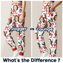 Custom Photo Girly Christmas - Personalized Pajamas Pants