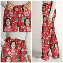 Gift For Wife, Girlfriend - Custom Photo I Love My Wife - Personalized Pajama Pants