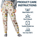 Gift For Father, Gift For Mother - Custom Photo Western Christmas Best Mom Dad - Personalized Pajama Pants