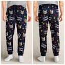Custom Photo I Woof You I Meow You - Personalized Pajama Pants