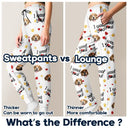 Custom Photo I Woof You I Meow You - Personalized Pajama Pants