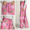 Custom Photo Best Dog Mom Dog Dad - Personalized Pajama Pants