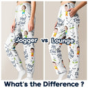 Golf, Gift For Father, Gift For Grandpa - Custom Photo Best Dad By Par - Personalized Pajama Pants