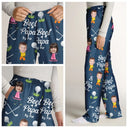 Golf, Gift For Father, Gift For Grandpa - Custom Photo Best Dad By Par - Personalized Pajama Pants