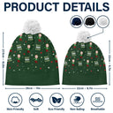 Family - Custom Photo Best Dad Ever Ver 2 - Personalized Bobble Beanie Hat