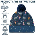 Family - Custom Photo Best Dad Ever Ver 2 - Personalized Bobble Beanie Hat