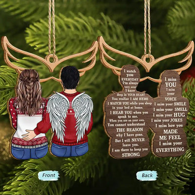 Wooden Ornament Print 2 Sides