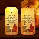 Gift For Couples, Gift For Husband, Gift For Wife, Gift For Boyfriend, Gift For Girlfriend - You & Me We Got This - Personalized Flameless LED Candle