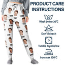 Gift For Couples, Gift For Husband, Gift For Wife, Gift For Boyfriend, Gift For Girlfriend - Custom Photo I Love My Wife Boyfriend - Personalized Pajama Pants