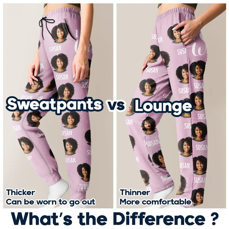 Gift For Couples, Gift For Husband, Gift For Wife, Gift For Boyfriend, Gift For Girlfriend - Custom Photo I Love My Wife Boyfriend - Personalized Pajama Pants