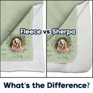 Pet Lovers,Dog Lovers,Cat Lovers,Custom Photo - Custom Photo Snuggle This Blanket - Personalized Fleece Blanket, Sherpa Blanket