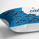 Dad Grandpa Best Catches - Gift For Family - Personalized Custom Pillow