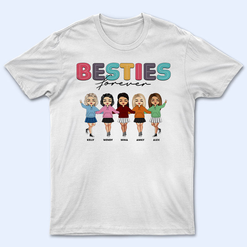 Amitié pour toujours - Cadeau pour meilleur ami - T-shirt personnalisé