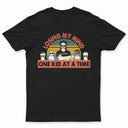 Losing My Mind One Kid At A Time - Father Gift - Personalized Custom T Shirt