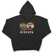 Mes personnes préférées m'appellent papa, grand-père, oncle - Cadeau pour père - T-shirt personnalisé