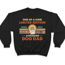 Limited Edition Awesome Dog Dad - Gift For Dog Lover - Personalized Custom T Shirt