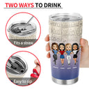Friendship Trouble When We're Together - Gift For Bestie - Personalized Custom Tumbler
